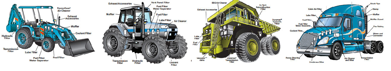 Haszongépjármű szűrők